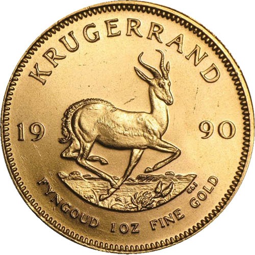 1990 1 oz South African Gold Krugerr