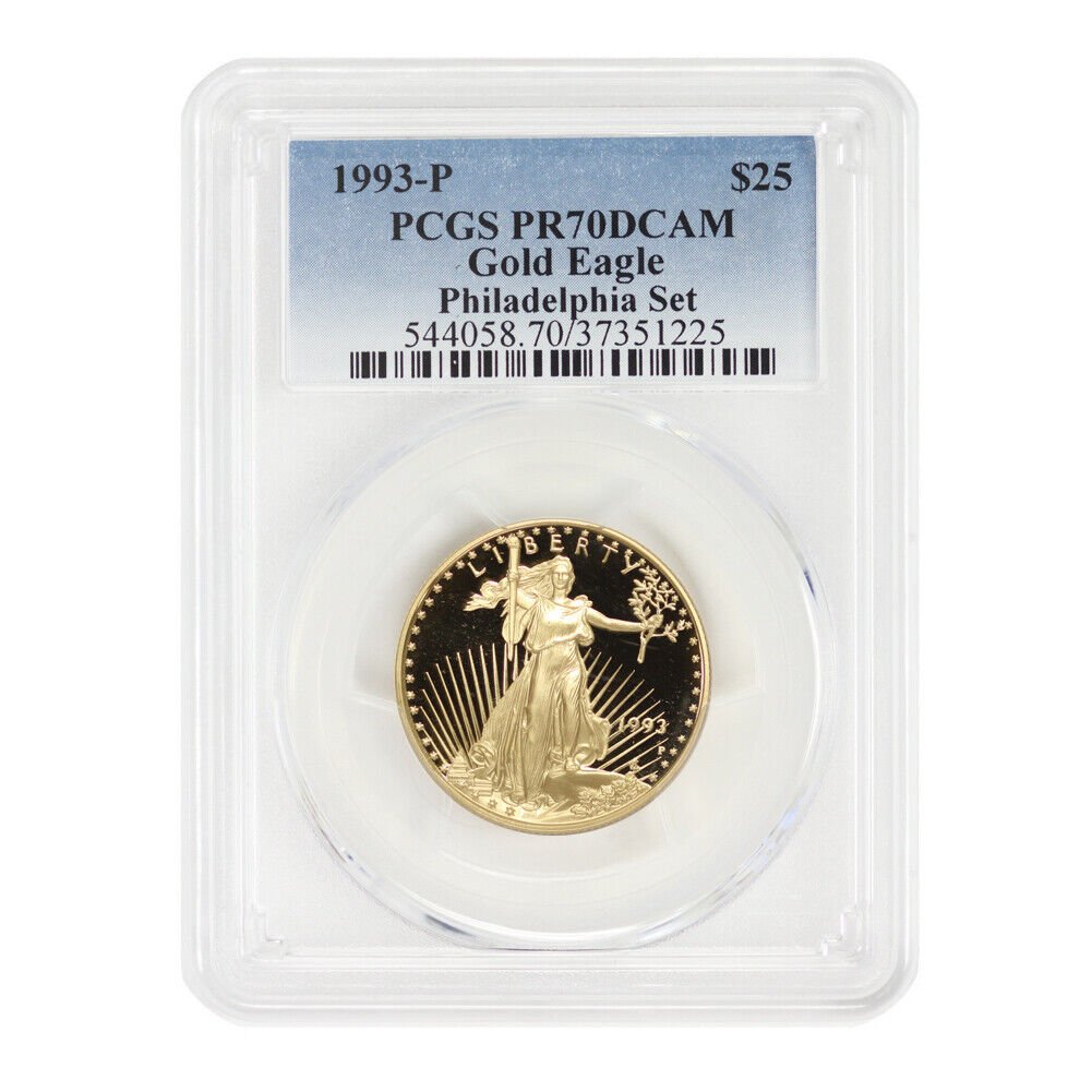 1993-P 1/2 oz Proof American Gold