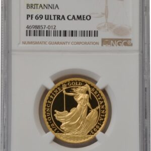 1993 Proof 1/2 oz Gold Britannia Coin NGC PF69