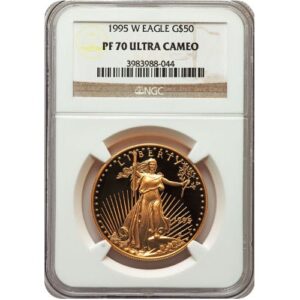 1995-W 1 oz Proof American Gold Eagle Coin NGC PF70 UCAM
