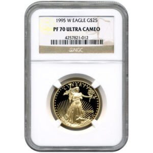 1995-W 1/2 oz Proof American Gold Eagle Coin NGC PF70 UCAM