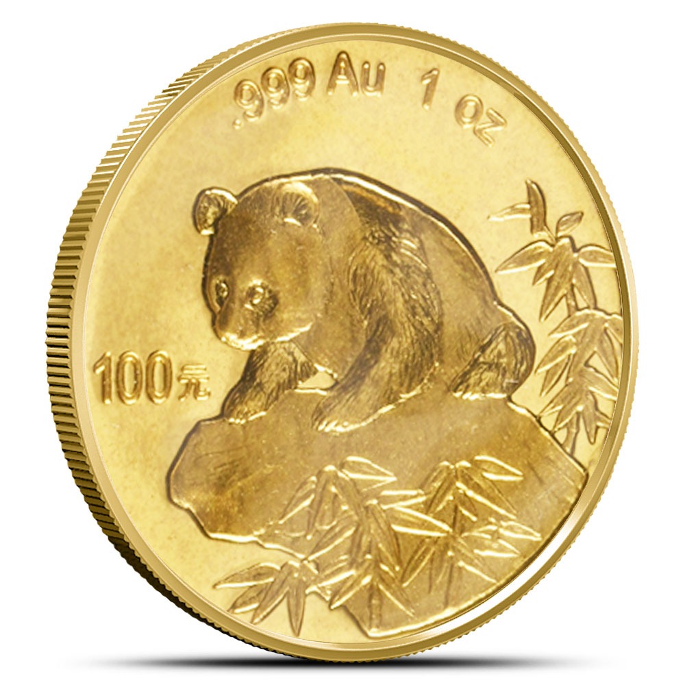 1999 1 oz Chinese Gold Panda Coin