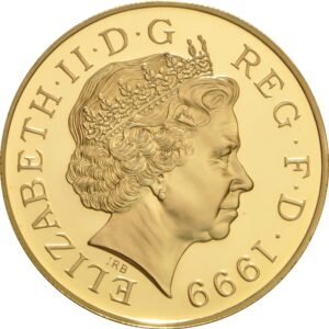 1999 Proof Gold Crown £5 Coin Diana Princess of Wales Memorial NGC PF69