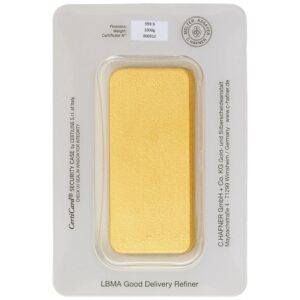 Buy 1kg C. Hafner Cast Gold Bar