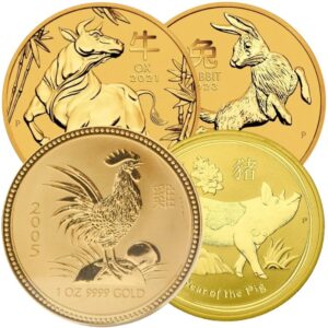 Buy 1 oz Gold Coin Perth Mint Australian Lunar Series Best Value
