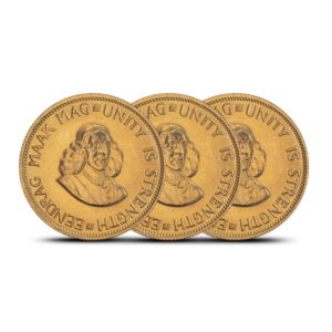 Buy 2 Rand South African Gold Coin (Random Year, AU)
