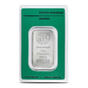 Buy 20 Gram Platinum Bars Online (Varied Condition, Any Mint)