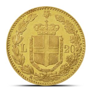 Buy 20 Lire Italian Gold Coin (Circulated)