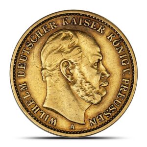 Buy 20 Mark German Gold Coin (Random Year, Circulated)