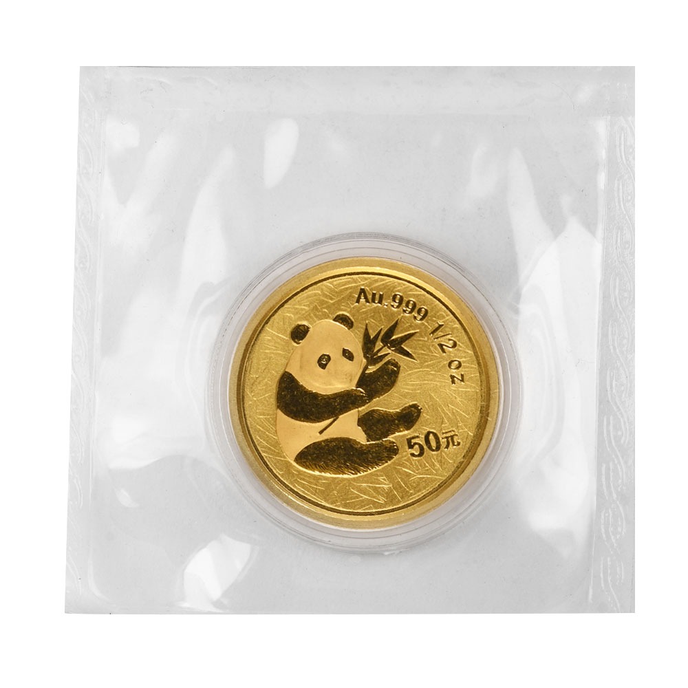 2000 1/2 oz Chinese Gold Panda Coin