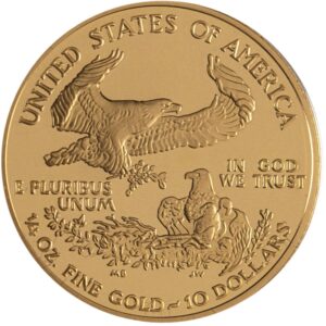 2001-W 4-Coin Proof American Gold Eagle Set (Box + CoA)