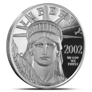 2002 Proof American Platinum Eagle 4-Coin Set (Box + CoA)