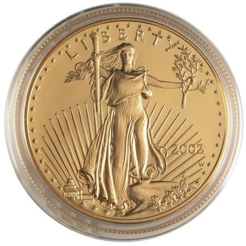 2002-W 1 oz Proof American Gold Eagl