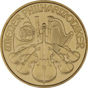 2005 1/2 oz Austrian Gold Philharmonic Coin