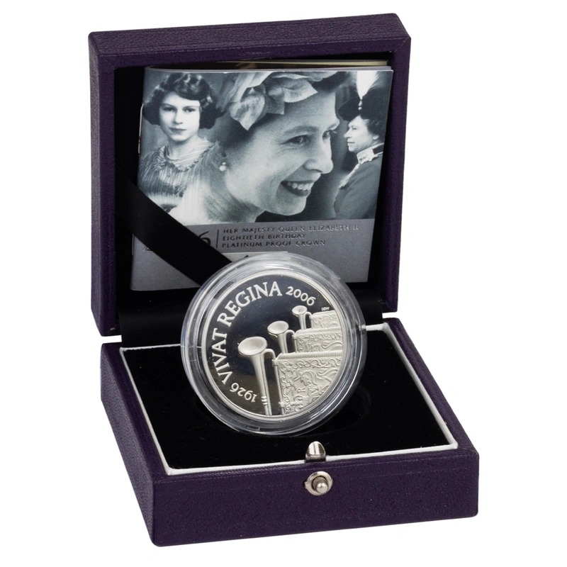 3 oz Platinum Queen Elizabeth II 80t