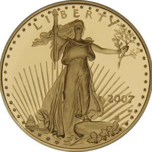 2007 Proof American Eagle 1/2 oz Gold Coin