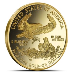 2007-W 1/2 oz Proof American Gold Eagle Coin (Box + CoA)