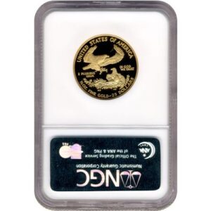2007-W 1/2 oz Proof American Gold Eagle Coin NGC PF70 UCAM