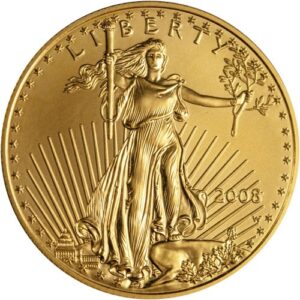 2008 1/2 oz American Gold Eagle Coin