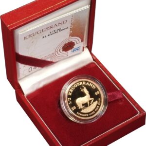 2008 Proof 1/2 oz Krugerrand Gold Coin Boxed