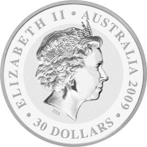 2009 1 Kilo Australian Silver Kookaburra Coin
