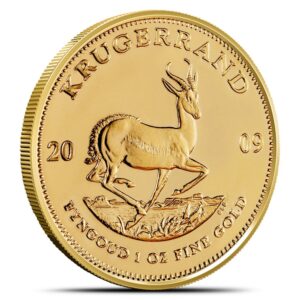 2009 1 oz South African Gold Krugerrand Coin