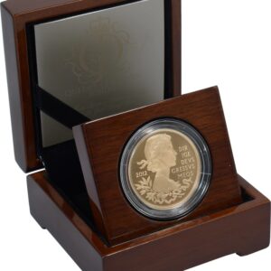 2012 Proof £5 Gold Crown Coin The Queen’s Diamond Jubilee Boxed