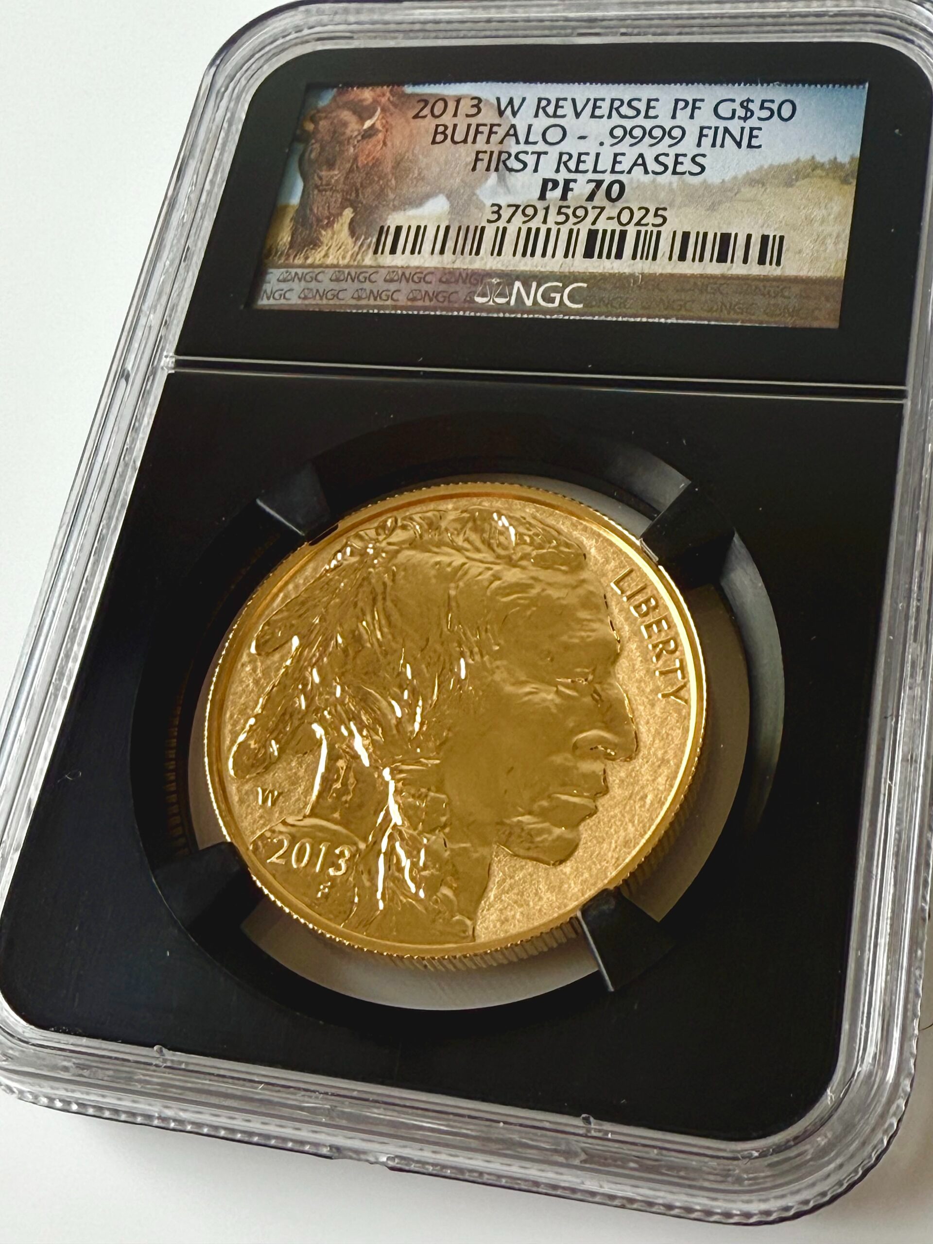 2013 1 oz Reverse Proof American Buf