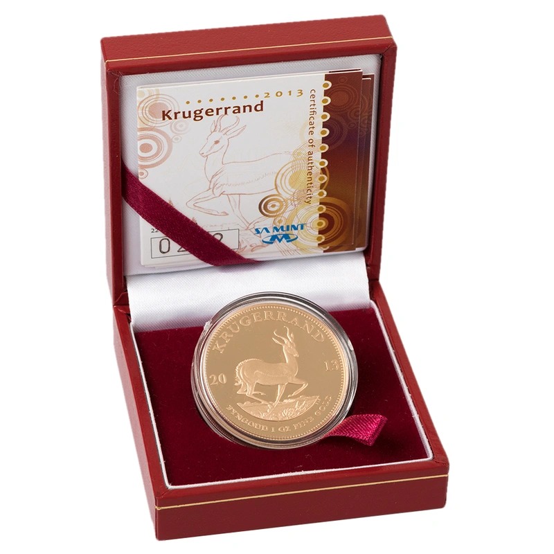 2013 1 oz Proof Krugerrand Gold Coin