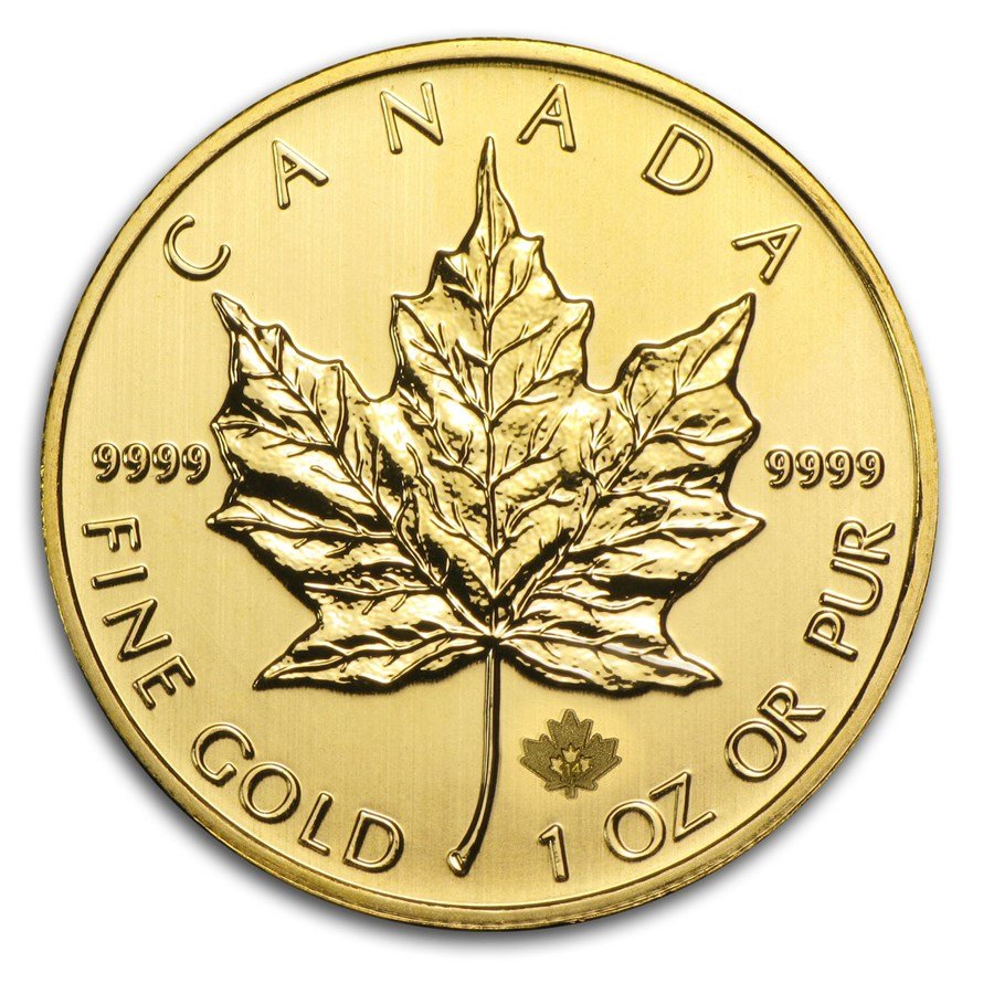 2014 1 oz Canadian Gold Maple Lea