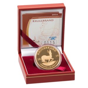 2014 1 oz Proof Krugerrand Gold Coin Boxed