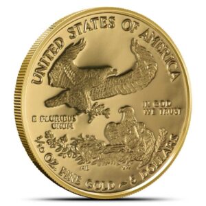 2014-W 1/10 oz Proof American Gold Eagle Coin (Box + CoA)