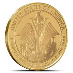 2014-W 1/2 oz Proof US Mint First Spouse Florence Harding Gold Coin (Box + CoA)