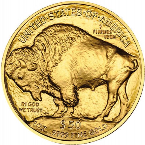 2015 1 oz American Gold Buffalo Coi