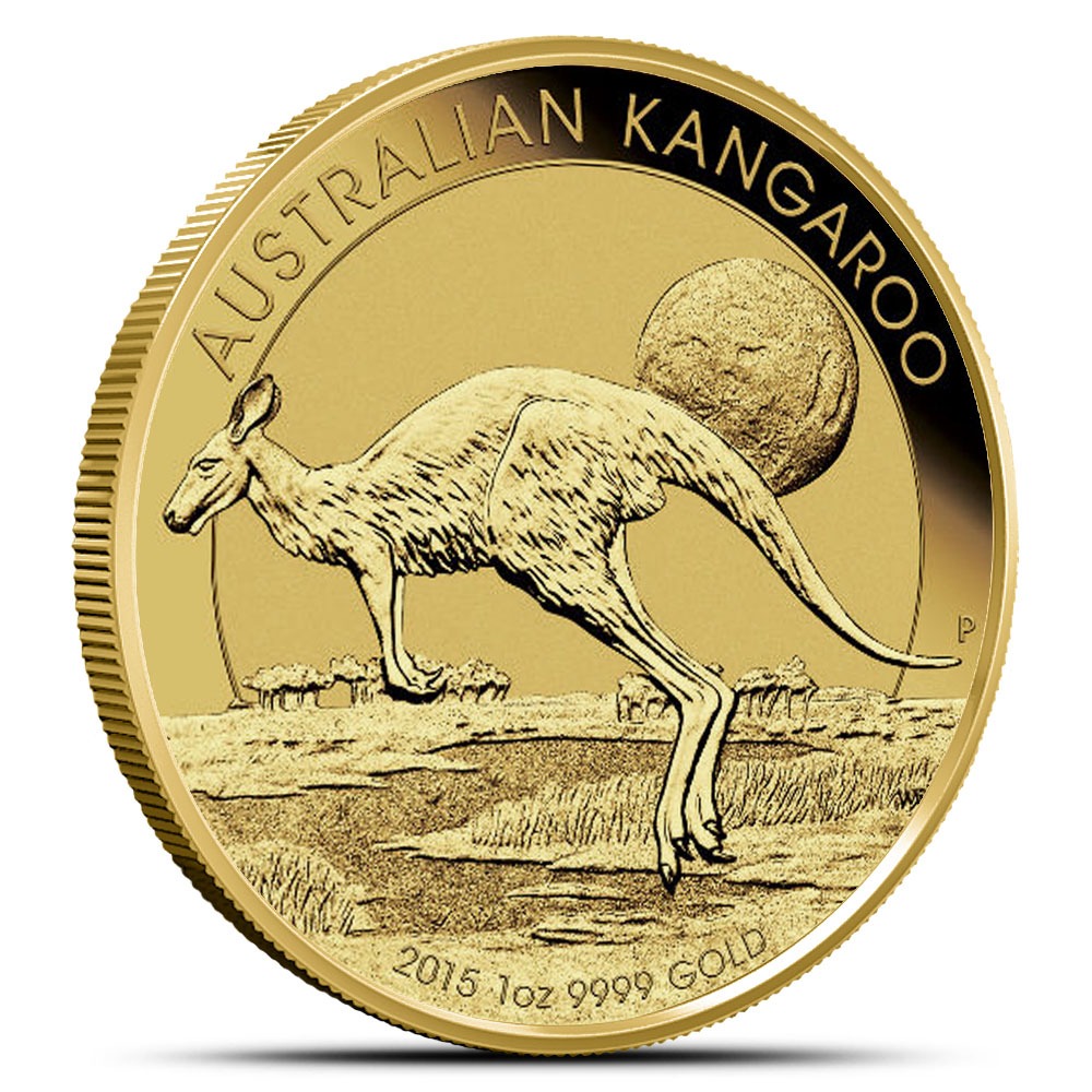 2015 1 oz Australian Gold Kangaroo