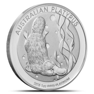 2015 1 oz Australian Platinum Platypus Coin