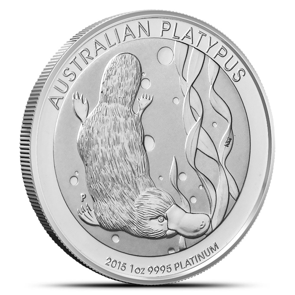 1 oz Australian Platinum Platypus Co