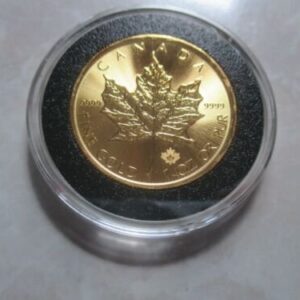 2015 1 oz Canadian Gold Maple Leaf Coin (BU)