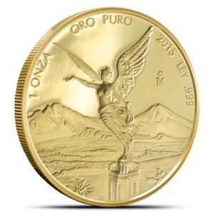 2015 1 oz Proof Mexican Gold Libertad Coin (in Capsule)