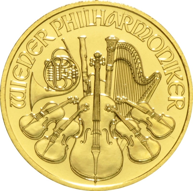 2015 1/4 oz Austrian Gold Philharmon