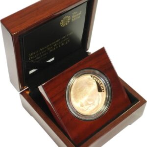 2015 Proof Gold Crown £5 Coin 50th Anniversary of the Death of Sir Winston Churchill Boxed