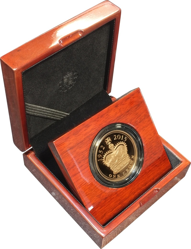 2015 Proof Gold Crown £5 Coin The Lo