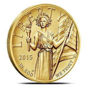 2015-W 1 oz American Liberty High Relief Gold Coin (Box + CoA)