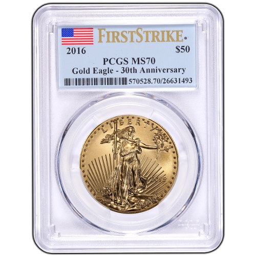 1 oz American Gold Eagle Coin PCGS M