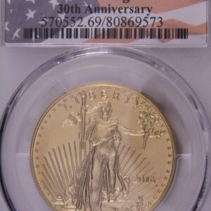 2016 American Eagle 1 oz Gold Coin PCGS MS69