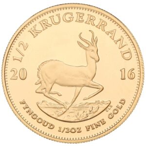 2016 Proof 1/2 oz Krugerrand Gold Coin Boxed