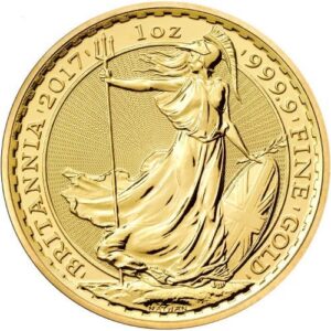 2017 1 oz British Gold Britannia Coin (BU)