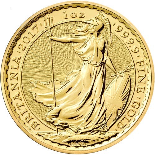 2017 1 oz British Gold Britannia Coi