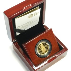 2017 1/4 oz Proof Lion of England Gold Coin Queen’s Beasts Boxed