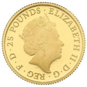 2017 1/4 oz Proof Unicorn of Scotland Gold Coin Queen’s Beasts